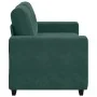 Sofá Loveseat Verde Oscuro 120 cm de Terciopelo de , Sofás - Ref: Foro24-4105112, Precio: 210,76 €, Descuento: %