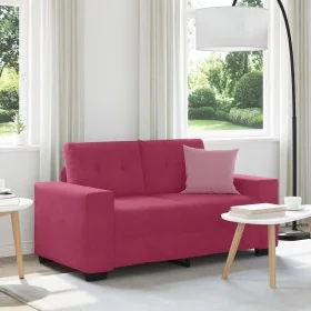 Sofá Loveseat Rojo Vino 120 cm de Terciopelo von , Sofas - Ref: Foro24-4105114, Preis: 210,76 €, Rabatt: %