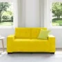 Sofá Loveseat Amarillo 120 cm de Terciopelo de , Sofás - Ref: Foro24-4105116, Precio: 210,76 €, Descuento: %
