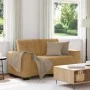 Sofá Loveseat Marrón de Terciopelo de 120 cm de de , Sofás - Ref: Foro24-4105117, Precio: 210,76 €, Descuento: %