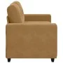 Sofá Loveseat Marrón de Terciopelo de 120 cm de de , Sofás - Ref: Foro24-4105117, Precio: 210,76 €, Descuento: %