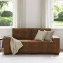 Sofá Loveseat Marrón 140 cm de Cuero Sintético de , Sofás - Ref: Foro24-4105132, Precio: 239,24 €, Descuento: %