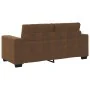 Sofá Loveseat Marrón 140 cm de Cuero Sintético de , Sofás - Ref: Foro24-4105132, Precio: 239,24 €, Descuento: %