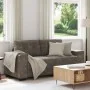 Sofá Loveseat Gris Oscuro de 140 cm en Cuero Sintético de , Sofás - Ref: Foro24-4105133, Precio: 239,24 €, Descuento: %