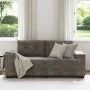 Sofá Loveseat Gris Oscuro de 140 cm en Cuero Sintético de , Sofás - Ref: Foro24-4105133, Precio: 239,24 €, Descuento: %