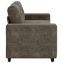 Sofá Loveseat Gris Oscuro de 140 cm en Cuero Sintético de , Sofás - Ref: Foro24-4105133, Precio: 239,24 €, Descuento: %