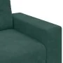 Sofá de 3 plazas Verde Oscuro 180 cm Terciopelo von , Sofas - Ref: Foro24-4105136, Preis: 256,91 €, Rabatt: %