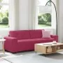 Sofá de 3 plazas Rojo Vino 180 cm de Terciopelo de , Sofás - Ref: Foro24-4105138, Precio: 256,91 €, Descuento: %
