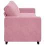 Sofá de 3 plazas Rosa 180 cm de Terciopelo de , Sofás - Ref: Foro24-4105137, Precio: 256,91 €, Descuento: %