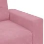 Sofá de 3 plazas Rosa 180 cm de Terciopelo de , Sofás - Ref: Foro24-4105137, Precio: 256,91 €, Descuento: %