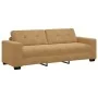 Sofá de 3 plazas Marrón 180 cm de Terciopelo de , Sofás - Ref: Foro24-4105141, Precio: 256,91 €, Descuento: %