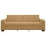 Sofá de 3 plazas Marrón 180 cm de Terciopelo de , Sofás - Ref: Foro24-4105141, Precio: 256,91 €, Descuento: %