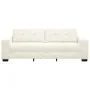Sofá de 3 plazas en crema de 180 cm de terciopelo von , Sofas - Ref: Foro24-4105142, Preis: 260,16 €, Rabatt: %