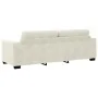 Sofá de 3 plazas en crema de 180 cm de terciopelo von , Sofas - Ref: Foro24-4105142, Preis: 260,16 €, Rabatt: %