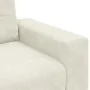 Sofá de 3 plazas en crema de 180 cm de terciopelo von , Sofas - Ref: Foro24-4105142, Preis: 260,16 €, Rabatt: %