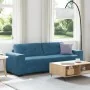Sofá de 3 Plazas Azul 180 cm de Terciopelo von , Sofas - Ref: Foro24-4105143, Preis: 256,91 €, Rabatt: %