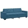Sofá de 3 Plazas Azul 180 cm de Terciopelo von , Sofas - Ref: Foro24-4105143, Preis: 256,91 €, Rabatt: %