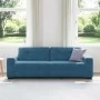 Sofá de 3 Plazas Azul 180 cm de Terciopelo von , Sofas - Ref: Foro24-4105143, Preis: 256,91 €, Rabatt: %