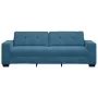 Sofá de 3 Plazas Azul 180 cm de Terciopelo von , Sofas - Ref: Foro24-4105143, Preis: 256,91 €, Rabatt: %