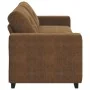 Sofá de 3 plazas Marrón 180 cm de cuero sintético de , Sofás - Ref: Foro24-4105144, Precio: 280,50 €, Descuento: %
