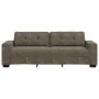 Sofá de 3 plazas Gris Oscuro 180 cm de Cuero Sintético de , Sofás - Ref: Foro24-4105145, Precio: 280,50 €, Descuento: %