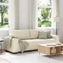 Sofá de 3 Plazas 180 cm en Lino by , Sofas - Ref: Foro24-4105185, Price: 284,58 €, Discount: %