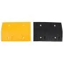 Badén de velocidad 5 uds caucho amarillo y negro 97x32,5x4 cm de , Señales de carretera y tráfico - Ref: Foro24-3157045, Prec...