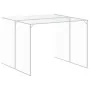 Caseta perros con corral acero galvanizado gris 214x865x181 cm de , Casetas para perros - Ref: Foro24-3189134, Precio: 843,10...