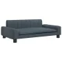 Sofá para niños de tela gris oscuro 90x53x30 cm de , Mobiliario para bebés y niños pequeños - Ref: Foro24-3196259, Precio: 96...