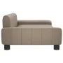 Sofá para niños de cuero sintético capuchino 90x53x30 cm de , Mobiliario para bebés y niños pequeños - Ref: Foro24-3196267, P...