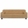 Sofá para niños de terciopelo marrón 90x53x30 cm de , Mobiliario para bebés y niños pequeños - Ref: Foro24-3196284, Precio: 8...