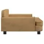 Sofá para niños de terciopelo marrón 90x53x30 cm de , Mobiliario para bebés y niños pequeños - Ref: Foro24-3196284, Precio: 8...