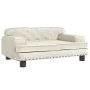 Sofá para niños de terciopelo crema 70x45x30 cm de , Mobiliario para bebés y niños pequeños - Ref: Foro24-3196299, Precio: 87...
