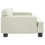 Sofá para niños de terciopelo crema 70x45x30 cm de , Mobiliario para bebés y niños pequeños - Ref: Foro24-3196299, Precio: 87...