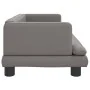 Sofá para niños de cuero sintético gris 80x45x30 cm de , Mobiliario para bebés y niños pequeños - Ref: Foro24-3196315, Precio...