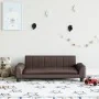 Sofá para niños de cuero sintético marrón 90x53x30 cm de , Mobiliario para bebés y niños pequeños - Ref: Foro24-3196265, Prec...