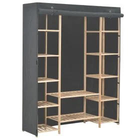Armario de tela gris 135x40x170 cm de , Armarios roperos - Ref: Foro24-248197, Precio: 183,10 €, Descuento: %