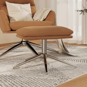 Reposapiés tela de microfibra gris taupe 60x60x35 cm de , Otomanas - Ref: Foro24-341559, Precio: 37,86 €, Descuento: %