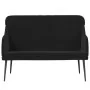 Banco de terciopelo negro 110x76x80 cm de , Bancos - Ref: Foro24-351469, Precio: 142,38 €, Descuento: %