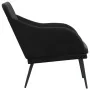 Banco de terciopelo negro 110x76x80 cm de , Bancos - Ref: Foro24-351469, Precio: 142,38 €, Descuento: %