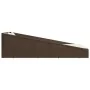Tumbona cama de jardín ratán sintético marrón 110x200 cm de , Camas para exteriores - Ref: Foro24-42666, Precio: 293,41 €, De...