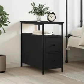 Mesita de noche madera de ingeniería negro 30x60x60 cm von , Nachttische - Ref: Foro24-826063, Preis: 72,68 €, Rabatt: %
