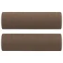 Sofá de 3 plazas con cojines tela marrón 180 cm by , Sofas - Ref: Foro24-3200856, Price: 343,01 €, Discount: %