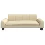 Cama para perros de tela crema 90x53x30 cm de , Camas para perros - Ref: Foro24-171846, Precio: 85,57 €, Descuento: %