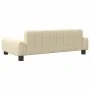 Cama para perros de tela crema 90x53x30 cm de , Camas para perros - Ref: Foro24-171846, Precio: 85,57 €, Descuento: %