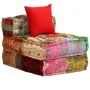 Puf modular de 3 plazas de tela patchwork de , Cojines para sillas y sofás - Ref: Foro24-244983, Precio: 751,30 €, Descuento: %