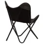 Silla mariposa butterfly para niños de cuero auténtico negro de , Sillones - Ref: Foro24-246385, Precio: 76,11 €, Descuento: %