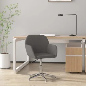 Silla de oficina giratoria de tela gris claro de , Sillas de oficina - Ref: Foro24-344712, Precio: 93,46 €, Descuento: %