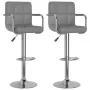 Taburetes de cocina 2 unidades cuero sintético gris von , Küchenhocker - Ref: Foro24-334598, Preis: 145,71 €, Rabatt: %