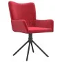 Sillas de comedor giratorias 2 unidades terciopelo rojo tinto von , Essstühle - Ref: Foro24-344814, Preis: 156,02 €, Rabatt: %